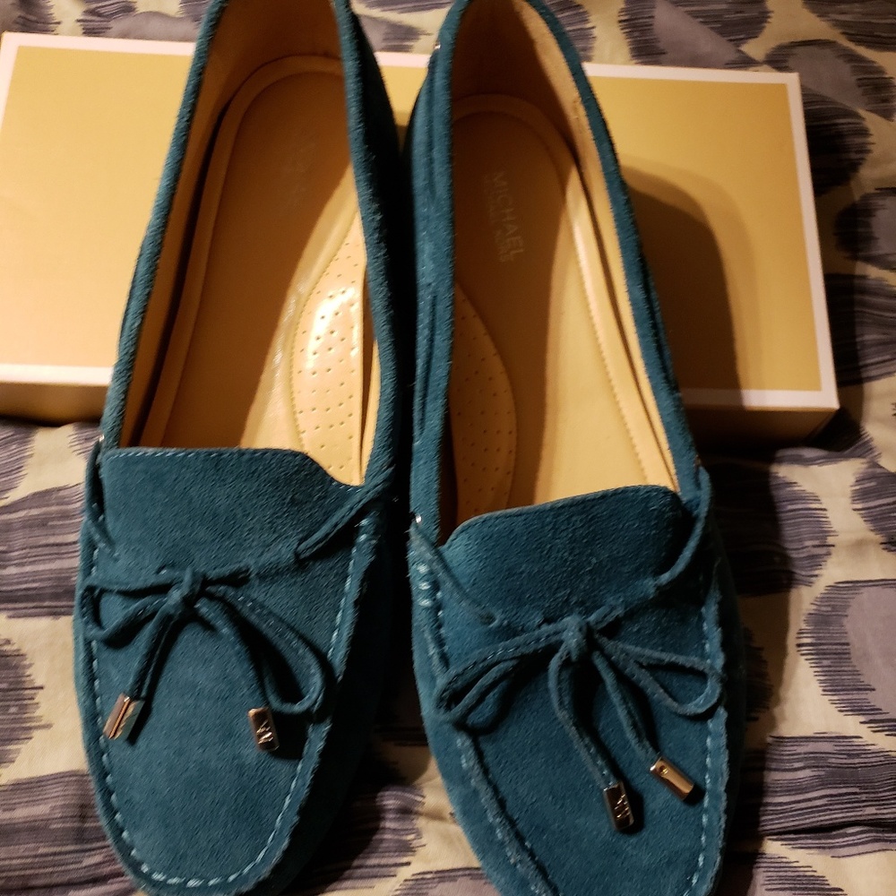 Michael Kors Sutton Suede Moc size 11